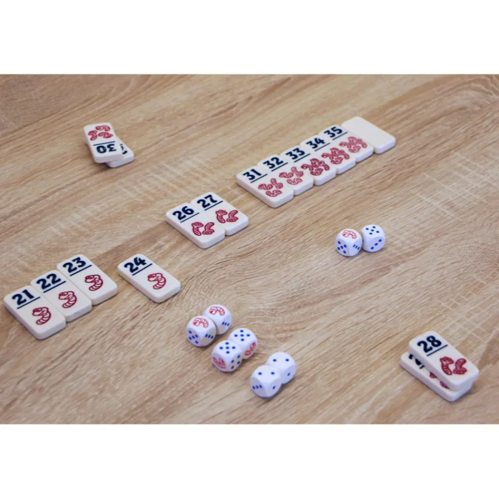 Regenwormen Junior dobbelspel*999 Games Hot