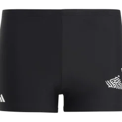 3 Bar Logo zwemboxer junior black white*adidas Sale