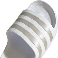 Adilette Aqua slippers cloud white platinum metallic*adidas Best