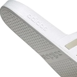 Adilette Aqua slippers cloud white platinum metallic*adidas Best