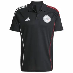 Ajax Tiro 25 polo heren black white bold red*adidas Hot