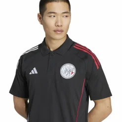 Ajax Tiro 25 polo heren black white bold red*adidas Hot
