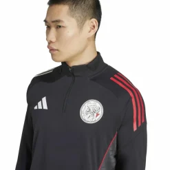 Ajax Tiro 25 trainingsshirt heren black white bold red*adidas Discount
