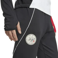 Ajax Tiro 25 trainingsbroek heren black white bold red*adidas Discount
