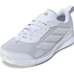 Avaflash tennisschoenen dames cloud white cloud white silver metallic*adidas Clearance