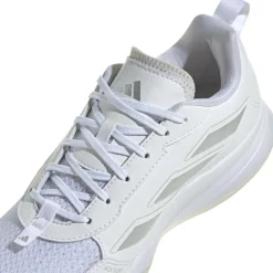 Avaflash tennisschoenen dames cloud white cloud white silver metallic*adidas Clearance