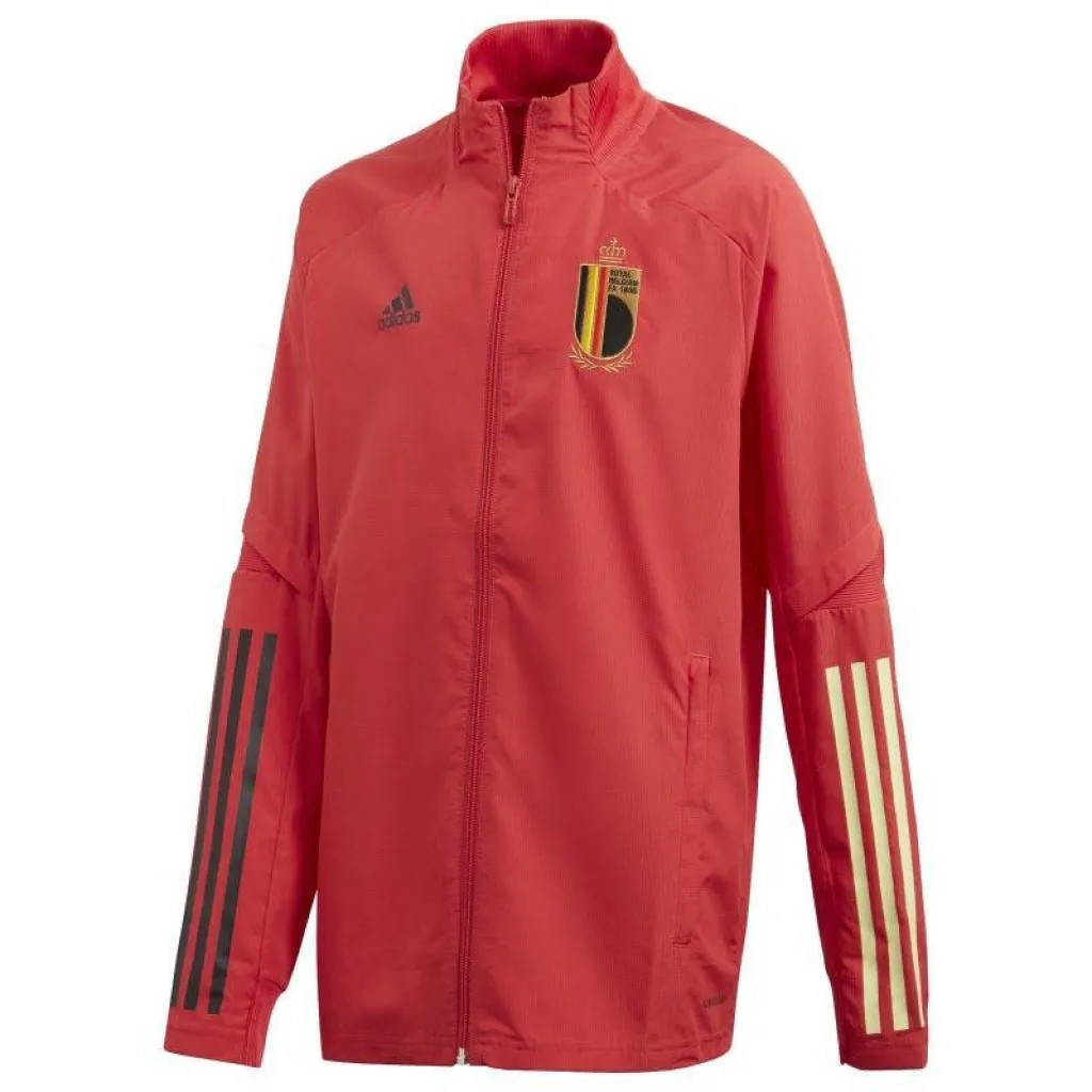 België presentation trainingsjack junior glory red*adidas Sale