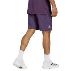 Club Climacool 3-Stripes tennisshort heren aurora plum*adidas New