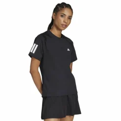 Club 3-stripes tennisshirt dames black*adidas Hot