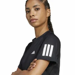 Club 3-stripes tennisshirt dames black*adidas Hot