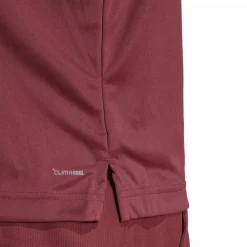 Club 3-stripes tennisshirt heren shadow red*adidas Hot