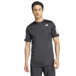Club 3-stripes tennisshirt heren black*adidas Outlet
