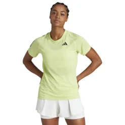 Club tennisshirt dames pulse lime*adidas