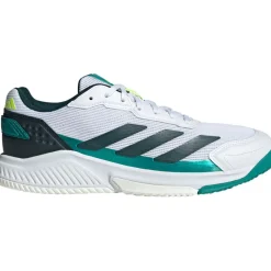 Courtquick padelschoenen heren cloud white cloud white aurora ivy*adidas Sale