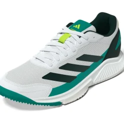 Courtquick padelschoenen heren cloud white cloud white aurora ivy*adidas Sale