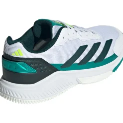 Courtquick padelschoenen heren cloud white cloud white aurora ivy*adidas Sale