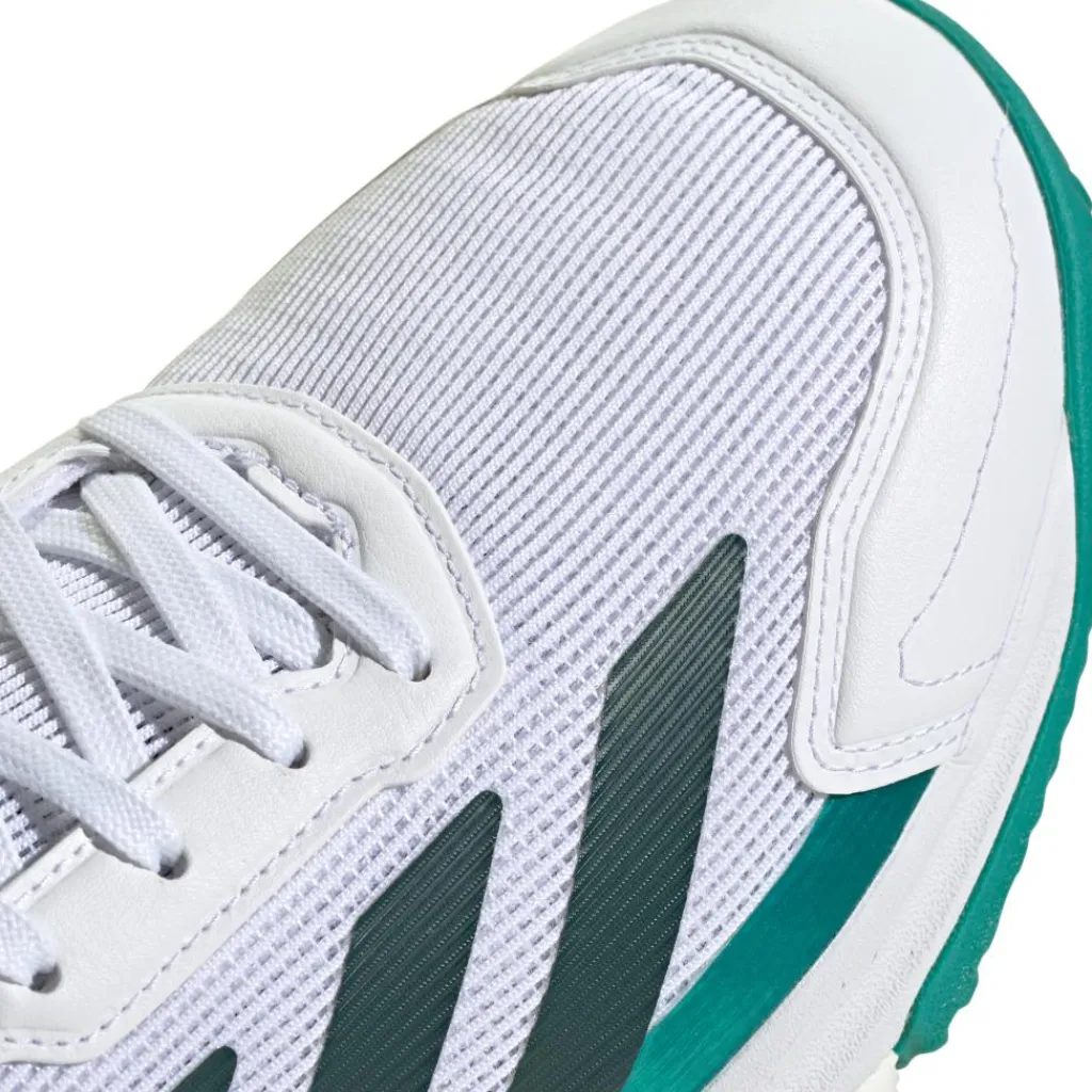 Courtquick padelschoenen heren cloud white cloud white aurora ivy*adidas Sale