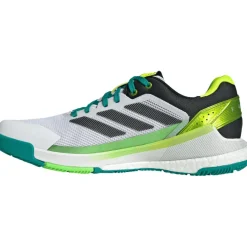 Crazyquick Boost padelschoenen heren cloud white core black lime burst*adidas Outlet