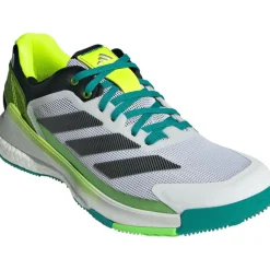 Crazyquick Boost padelschoenen heren cloud white core black lime burst*adidas Outlet