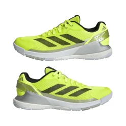 Crazyquick padelschoenen heren lucid lemon core black silver metallic*adidas Best