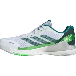 Crazyquick padelschoenen heren cloud white aurora ivy lime burst*adidas New