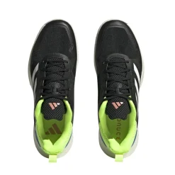 Defiant Speed Clay tennisschoenen heren core black off white bright royal*adidas Best