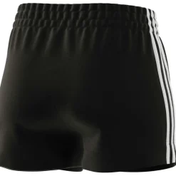 Essential Slim 3-Stripes short dames black white*adidas Sale