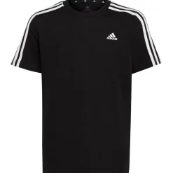 Essentials 3-Stripes shirt junior black white*adidas Online