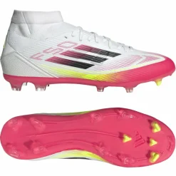 F50 League FG MG Mid voetbalschoenen heren cloud white core black solar yellow*adidas Hot