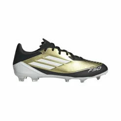 F50 League Messi FG MG voetbalschoenen heren gold metallic cloud white core black*adidas Clearance