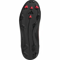 F50 League Mid FG MG voetbalschoenen junior core black iron metallic lucid red*adidas Hot