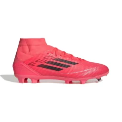 F50 League Mid-cut FG MG voetbalschoenen turbo aurora black platinum metallic*adidas New