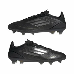 F50 Pro FG voetbalschoenen heren core black iron metallic gold metallic*adidas