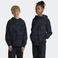 Future Icons Camo Printed hoodie junior legend ink black*adidas Discount