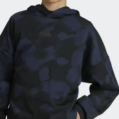 Future Icons Camo Printed hoodie junior legend ink black*adidas Discount