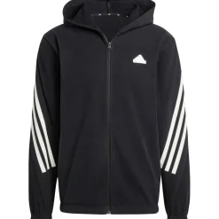 Future Icons 3-Stripes Polar fleece trainingsjack black*adidas Clearance