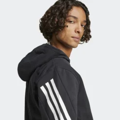 Future Icons 3-Stripes Polar fleece trainingsjack black*adidas Clearance