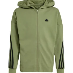 Future Icons 3-Stripes trainingsjack junior tent green black*adidas Hot