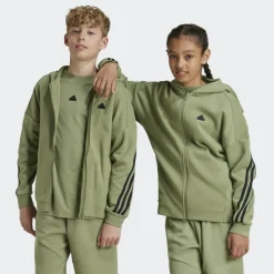 Future Icons 3-Stripes trainingsjack junior tent green black*adidas Hot