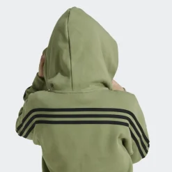 Future Icons 3-Stripes trainingsjack junior tent green black*adidas Hot
