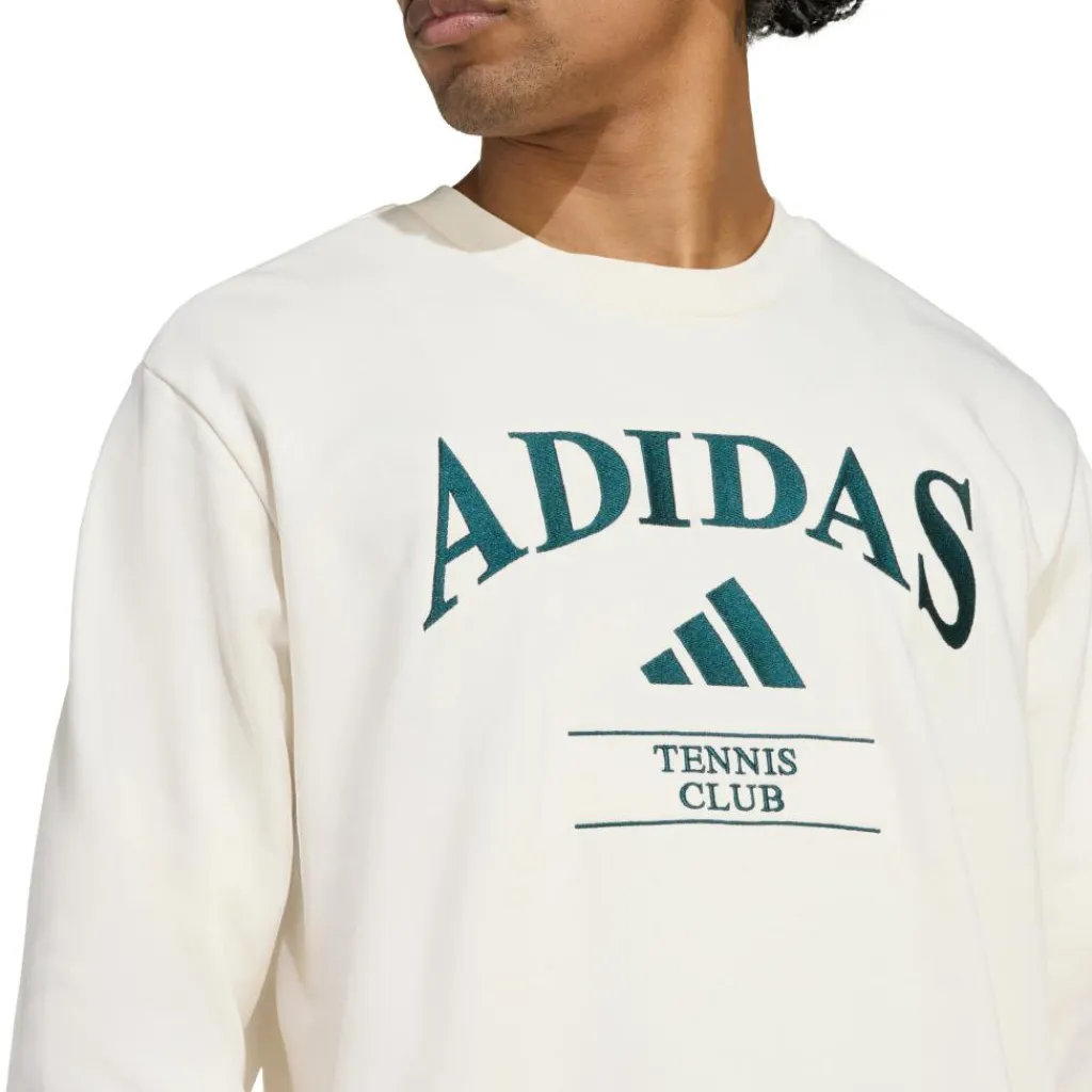 Heritage Graphic tennistrui heren chalk white aurora ivy*adidas Online