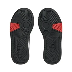 Hoops 3.0 schoenen junior cloud white core black bright red*adidas New