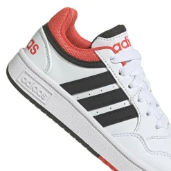 Hoops 3.0 schoenen junior cloud white core black bright red*adidas New