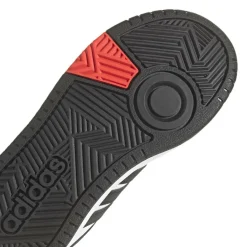 Hoops 3.0 schoenen junior cloud white core black bright red*adidas New