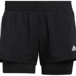 Pacer 3-Stripes 2-in-1 short dames black*adidas Discount