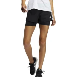 Pacer 3-Stripes 2-in-1 short dames black*adidas Discount