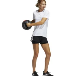 Pacer 3-Stripes 2-in-1 short dames black*adidas Discount