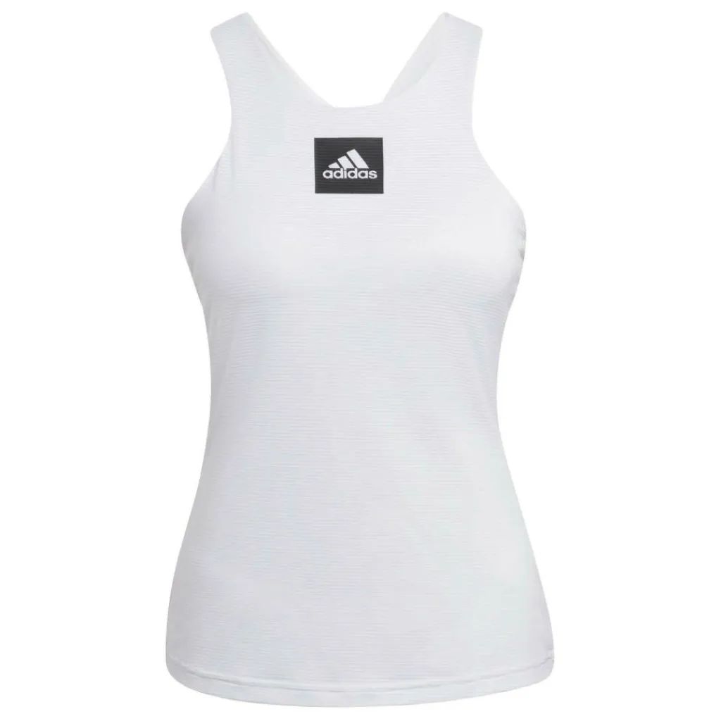 Par T Y tennis tanktop dames white black*adidas Sale