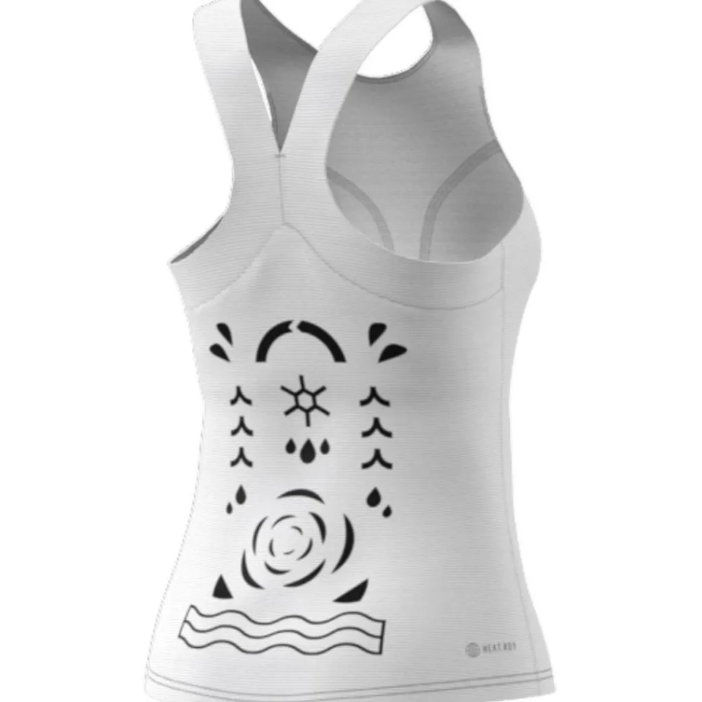 Par T Y tennis tanktop dames white black*adidas Sale
