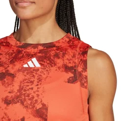 Paris Match tennis tanktop dames preloved red*adidas